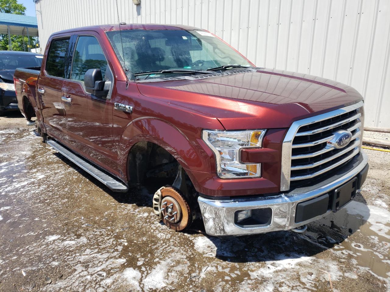 FORD F150 SUPER 2017 z numerem VIN 1FTEW1EF4HFB29245 - Zdjęcie z aukcji