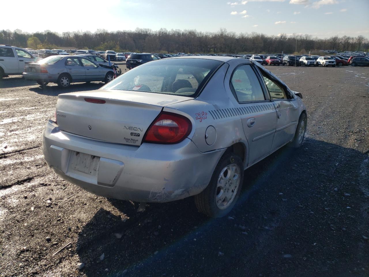 Photo 4 from auction – 2005 DODGE NEON SXT with VIN 1B3ES56C45D156896
