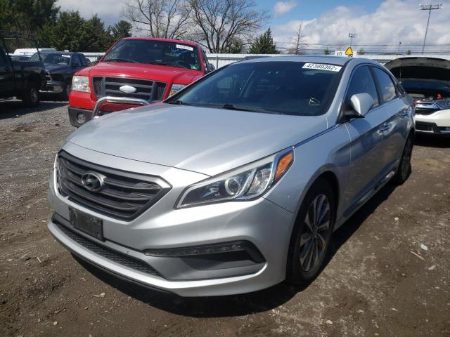 Photo 2 from auction – 2017 HYUNDAI SONATA SPO with VIN 5NPE34AF2HH555831