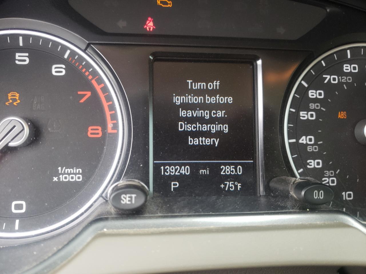 Photo 8 from auction – 2013 AUDI Q5 PREMIUM with VIN WA1LFAFP3DA101890