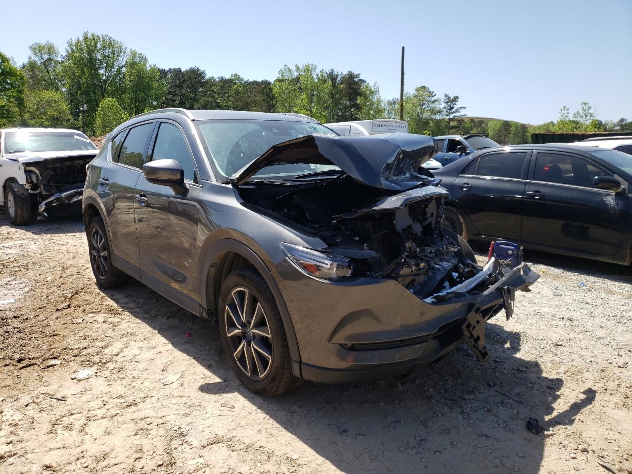 MAZDA CX-5 GRAND 2018 with VIN JM3KFBDM7J0363808 - Photo from auction