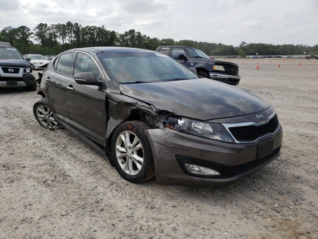 KIA OPTIMA EX 2013 with VIN 5XXGN4A78DG243627 - Photo from auction