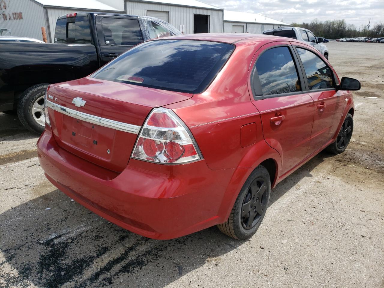 Photo 4 from auction – 2008 CHEVROLET AVEO BASE with VIN KL1TD56678B093388