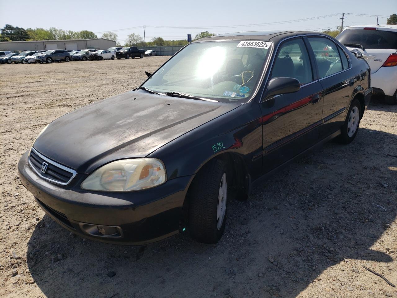 Photo 2 from auction – 2000 HONDA CIVIC with VIN JHMEJ8642YS002844