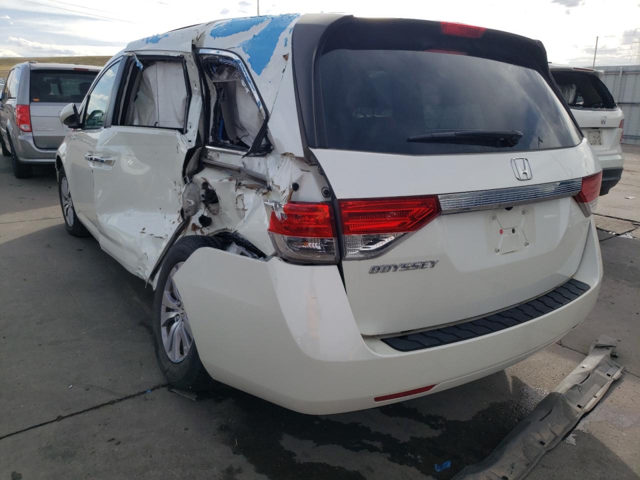 Photo 3 from auction – 2014 HONDA ODYSSEY EX with VIN 5FNRL5H69EB039649