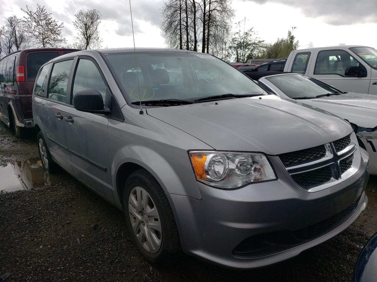 DODGE GRAND CARA 2016 with VIN 2C4RDGBG5GR171647 - Photo from auction