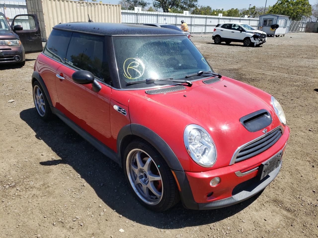 MINI COOPER S 2005 with VIN WMWRE33555TD99849 - Photo from auction