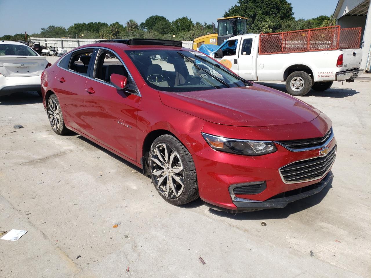 CHEVROLET MALIBU LT 2016 with VIN 1G1ZE5STXGF272553 - Photo from auction