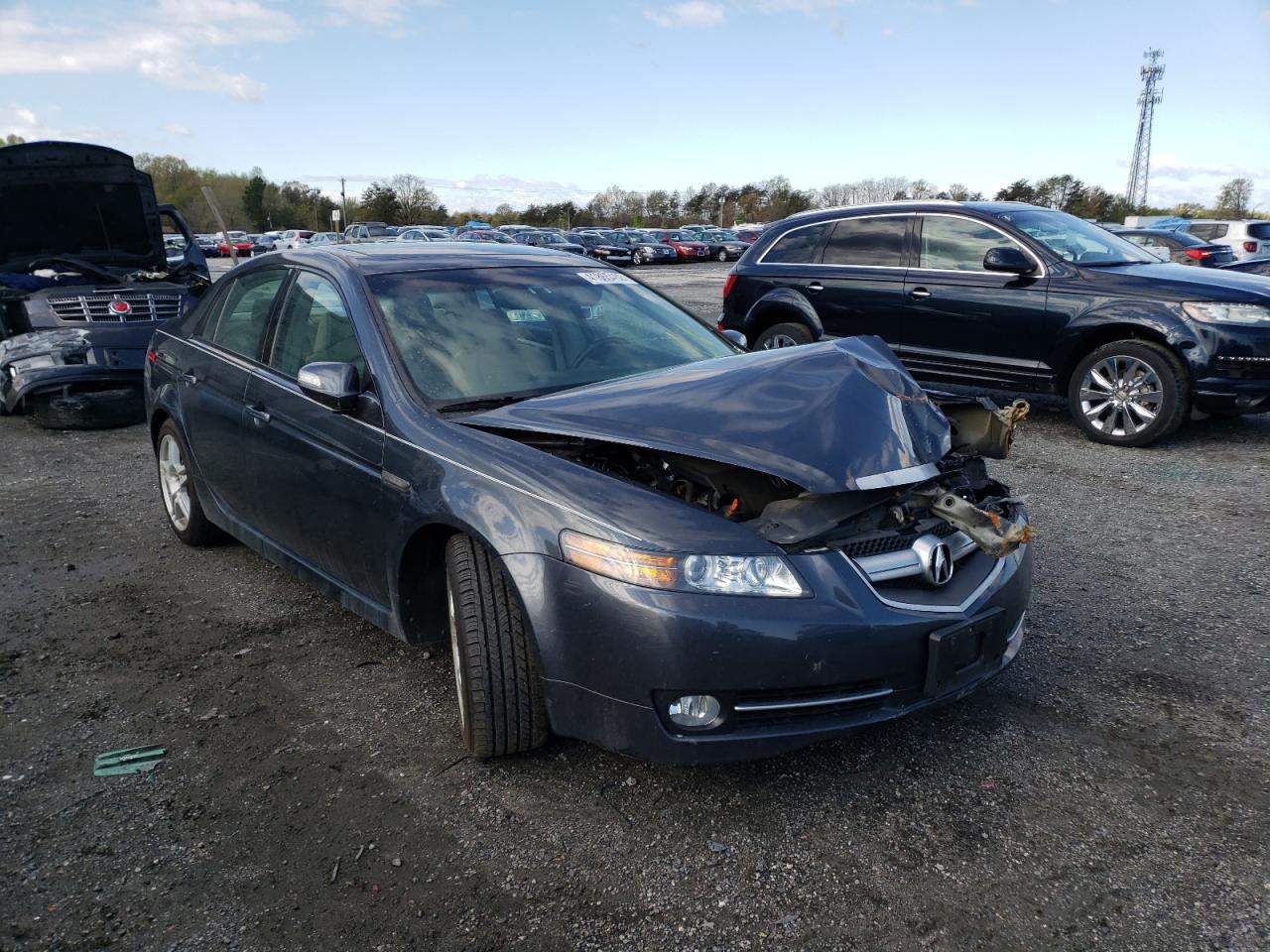 ACURA TL 2007 with VIN 19UUA66217A001593 - Photo from auction