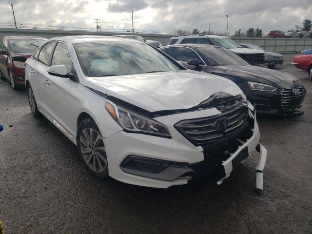 HYUNDAI SONATA SPO 2017 with VIN 5NPE34AF7HH454378 - Photo from auction
