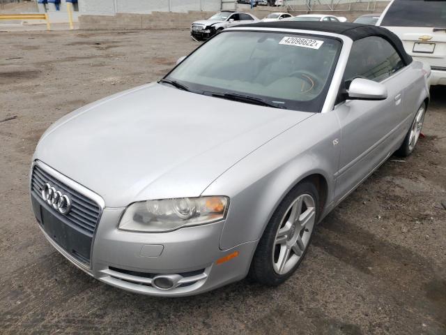 Photo 2 from auction – 2007 AUDI A4 2.0T CA with VIN WAUDF48H77K032439