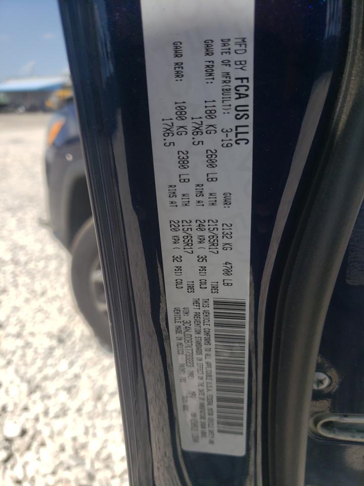 Photo 10 from auction – 2019 JEEP 8705F with VIN 3C4NJDDB7KT733223