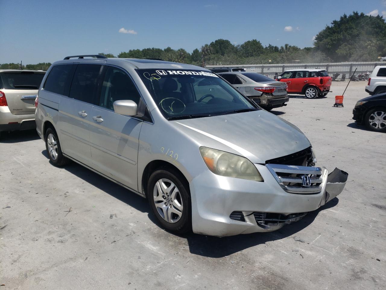 Photo 1 from auction – 2007 HONDA ODYSSEY EX with VIN 5FNRL38727B116829