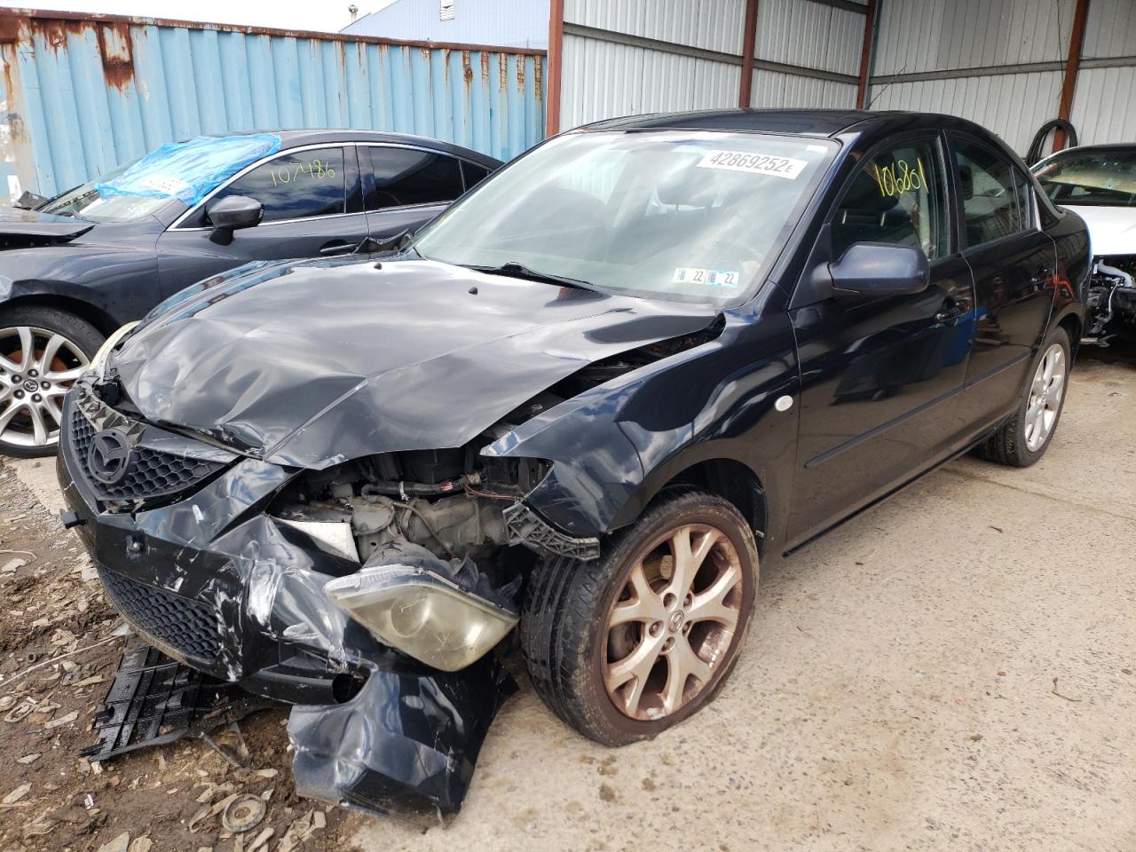 Photo 2 from auction – 2009 MAZDA 3 I with VIN JM1BK32G291219354