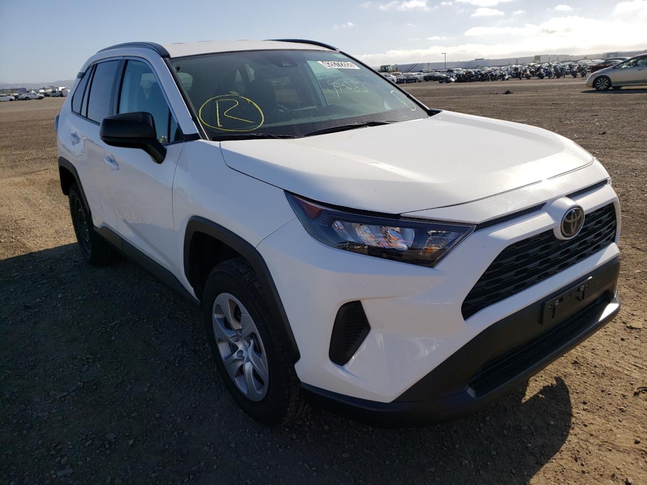 TOYOTA RAV4 LE 2021 with VIN 2T3H1RFV2MW121377 - Photo from auction