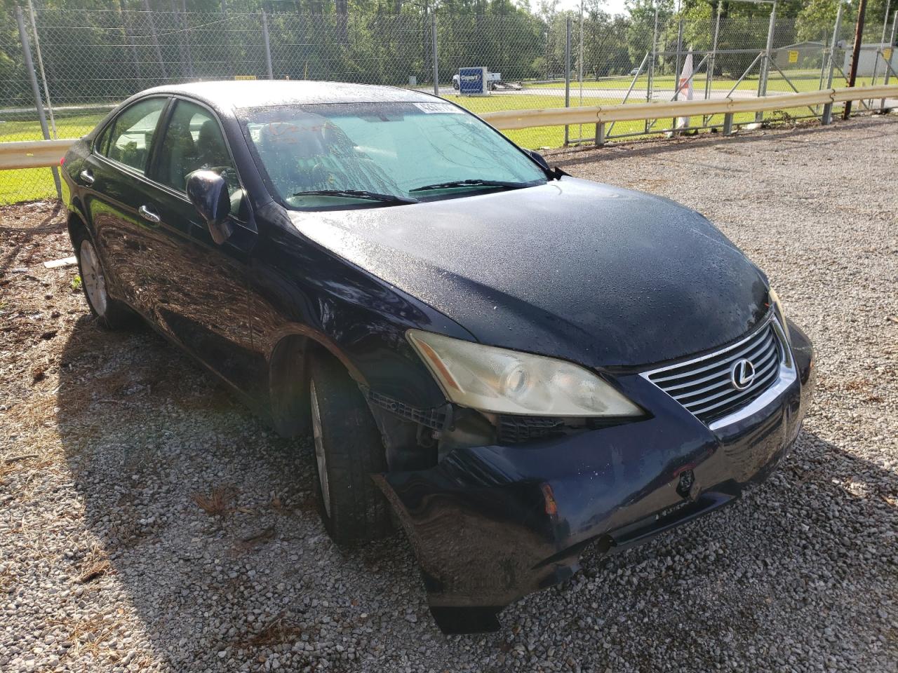 LEXUS ES 350 2008 with VIN JTHBJ46G682215883 - Photo from auction