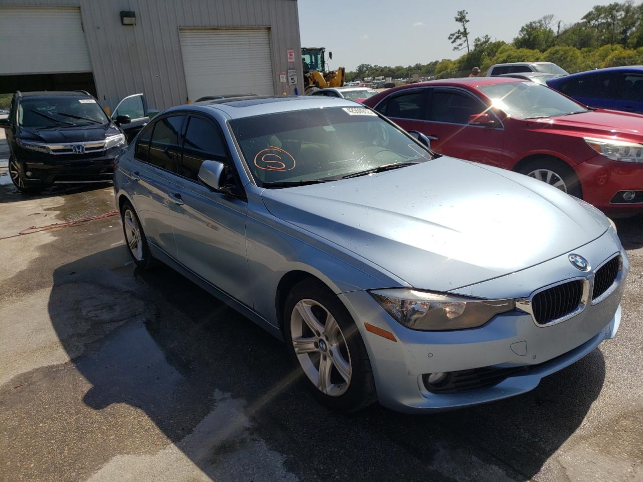 BMW 328 I 2015 with VIN WBA3A5C52FF607650 - Photo from auction