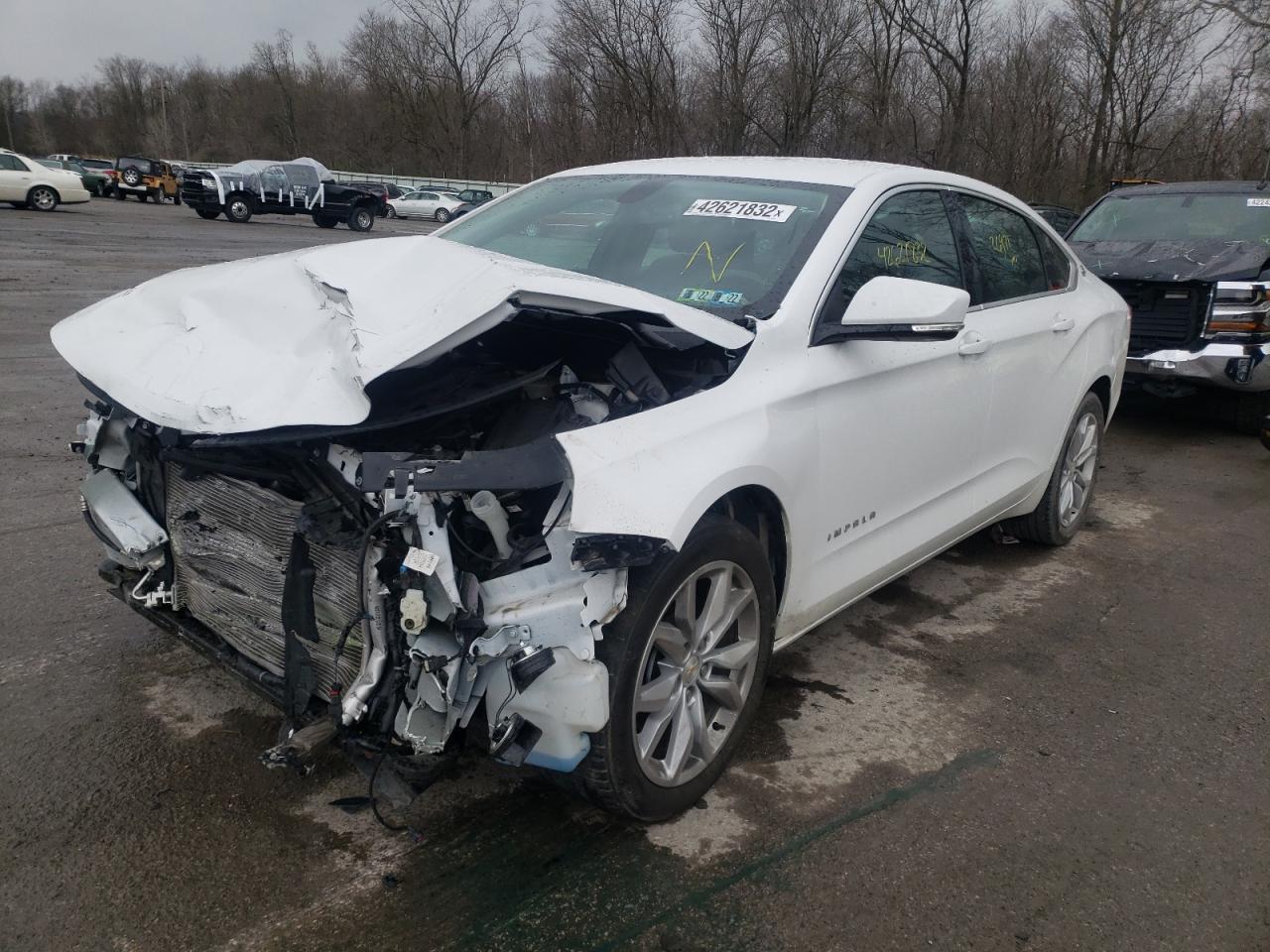 Photo 2 from auction – 2017 CHEVROLET IMPALA LT with VIN 1G1105SA9HU111618