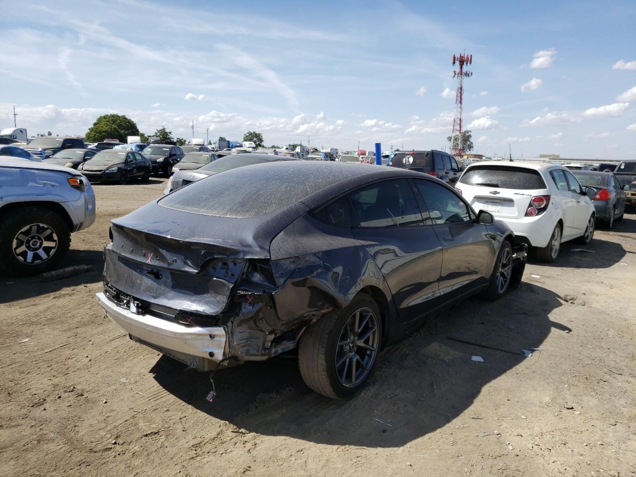 Photo 4 from auction – 2021 TESLA MODEL 3 with VIN 5YJ3E1EA2MF939311