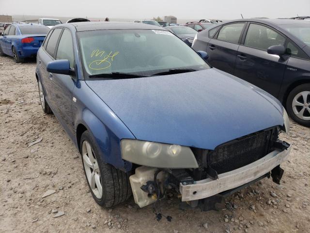 AUDI A3 S-LINE 2007 with VIN WAUKD78PX7A073773 - Photo from auction