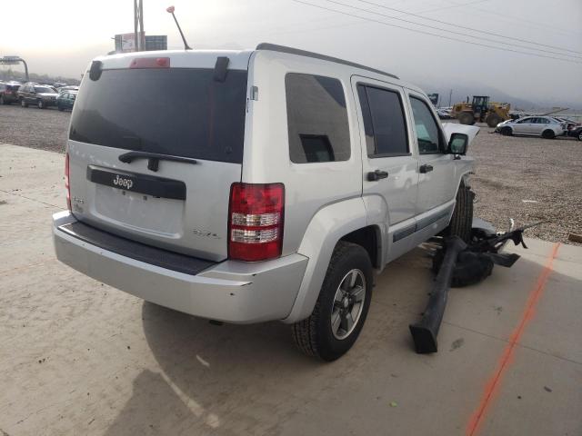 Photo 4 from auction – 2008 JEEP LIBERTY SP with VIN 1J8GN28K38W174891