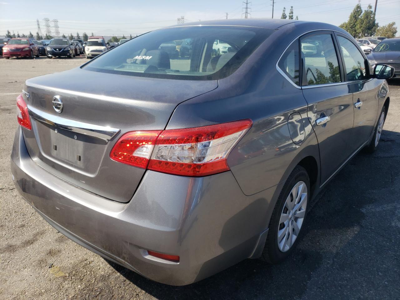 Photo 4 from auction – 2015 NISSAN SENTRA S with VIN 3N1AB7AP2FY358754