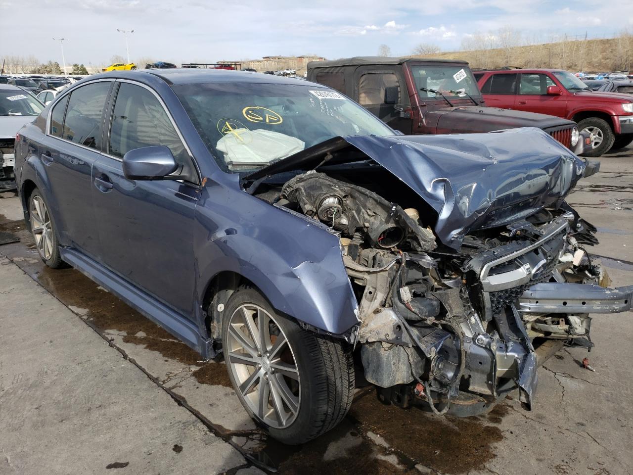 SUBARU LEGACY 2.5 2013 with VIN 4S3BMCG69D3030014 - Photo from auction