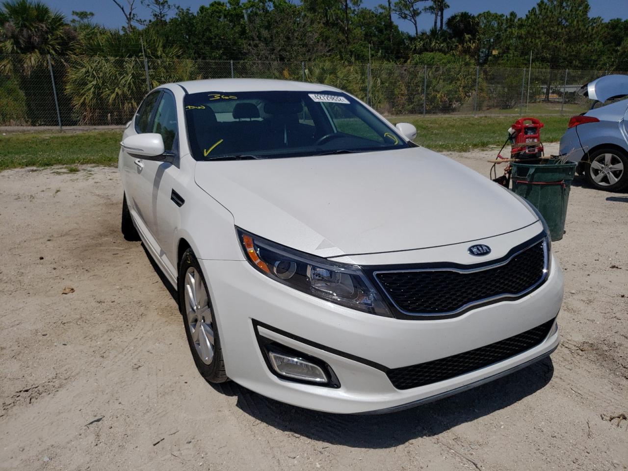 Photo 1 from auction – 2014 KIA OPTIMA EX with VIN 5XXGN4A77EG325379