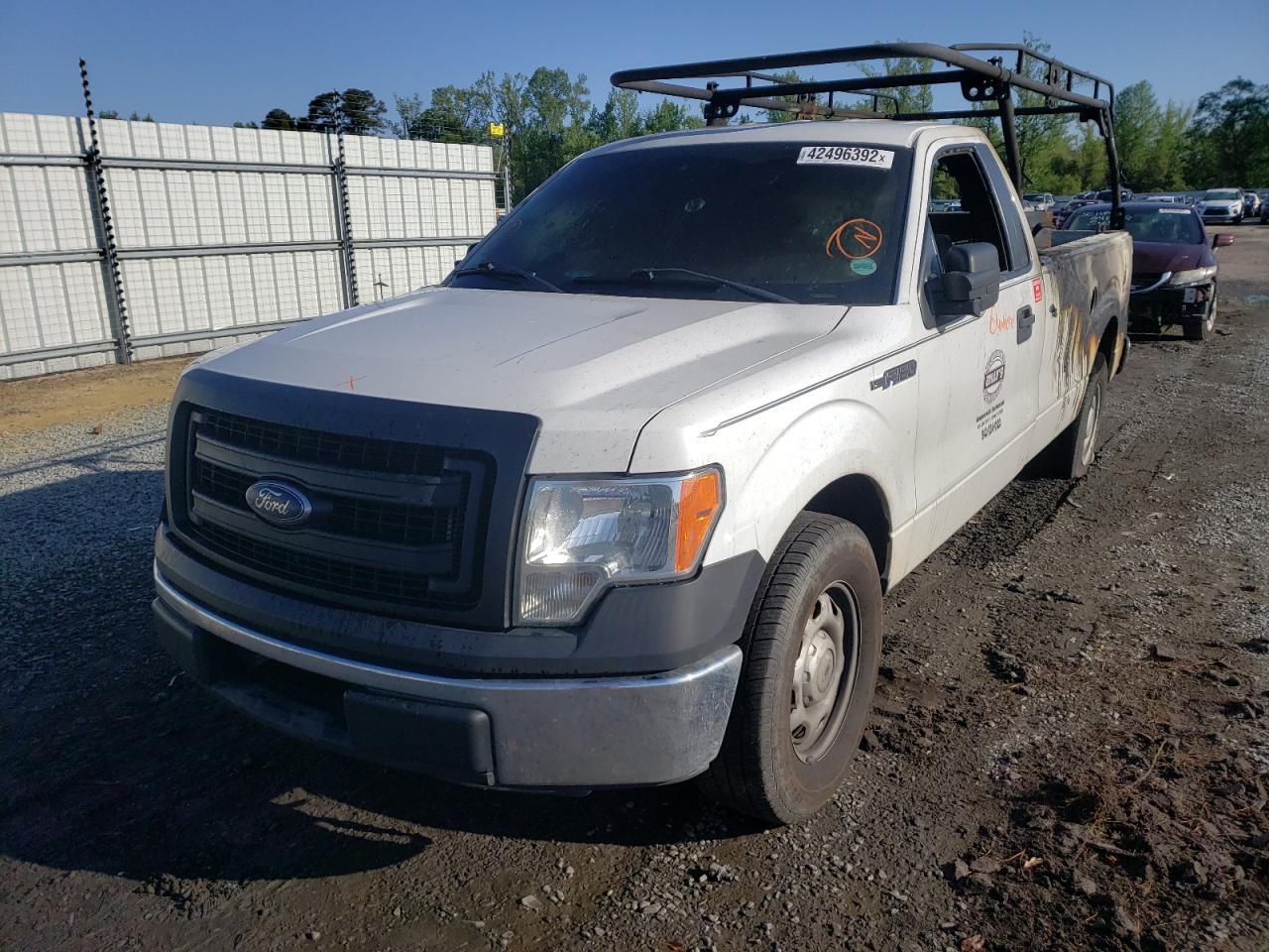 Photo 2 from auction – 2013 FORD F150 with VIN 1FTMF1CM8DKD99643