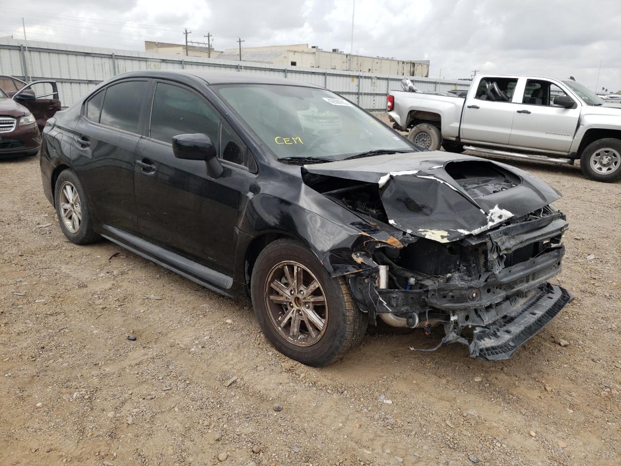 SUBARU WRX 2015 with VIN JF1VA1A64F9827666 - Photo from auction