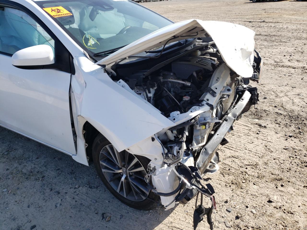 Photo 9 from auction – 2018 TOYOTA COROLLA L with VIN 5YFBURHE0JP758848
