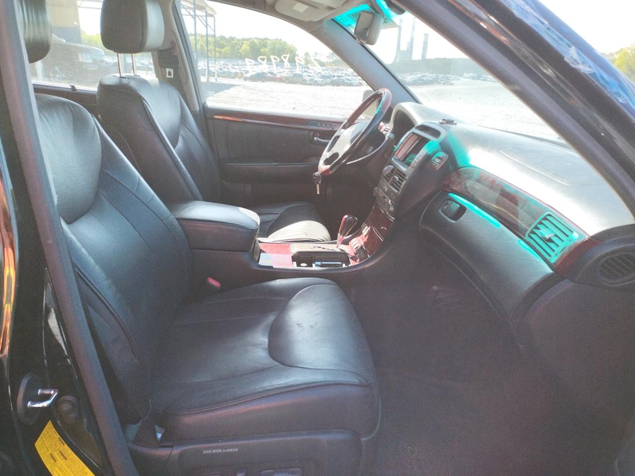 Photo 5 from auction – 2001 LEXUS LS 430 with VIN JTHBN30F910003432