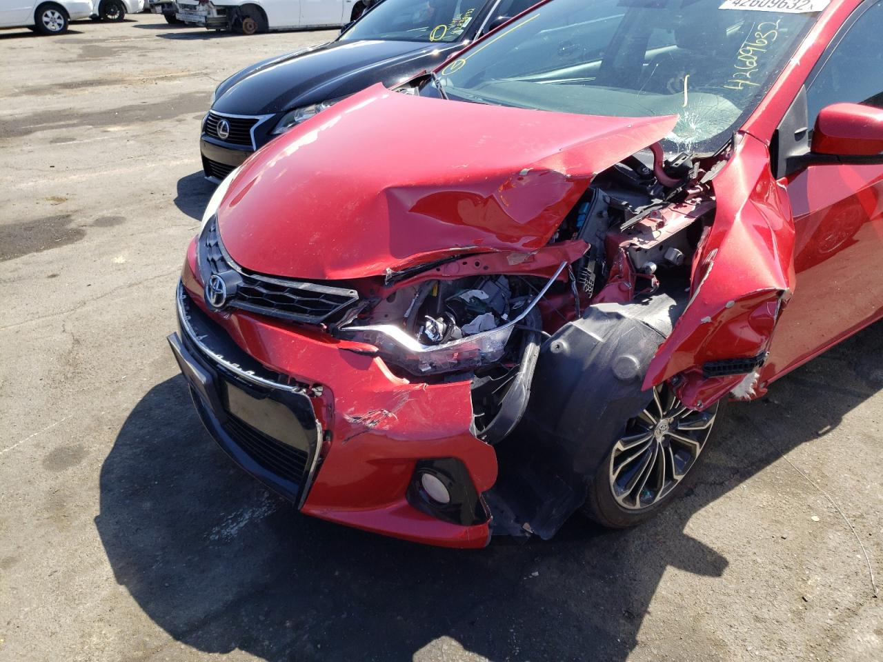 Photo 9 from auction – 2015 TOYOTA COROLLA L with VIN 2T1BURHE2FC385853