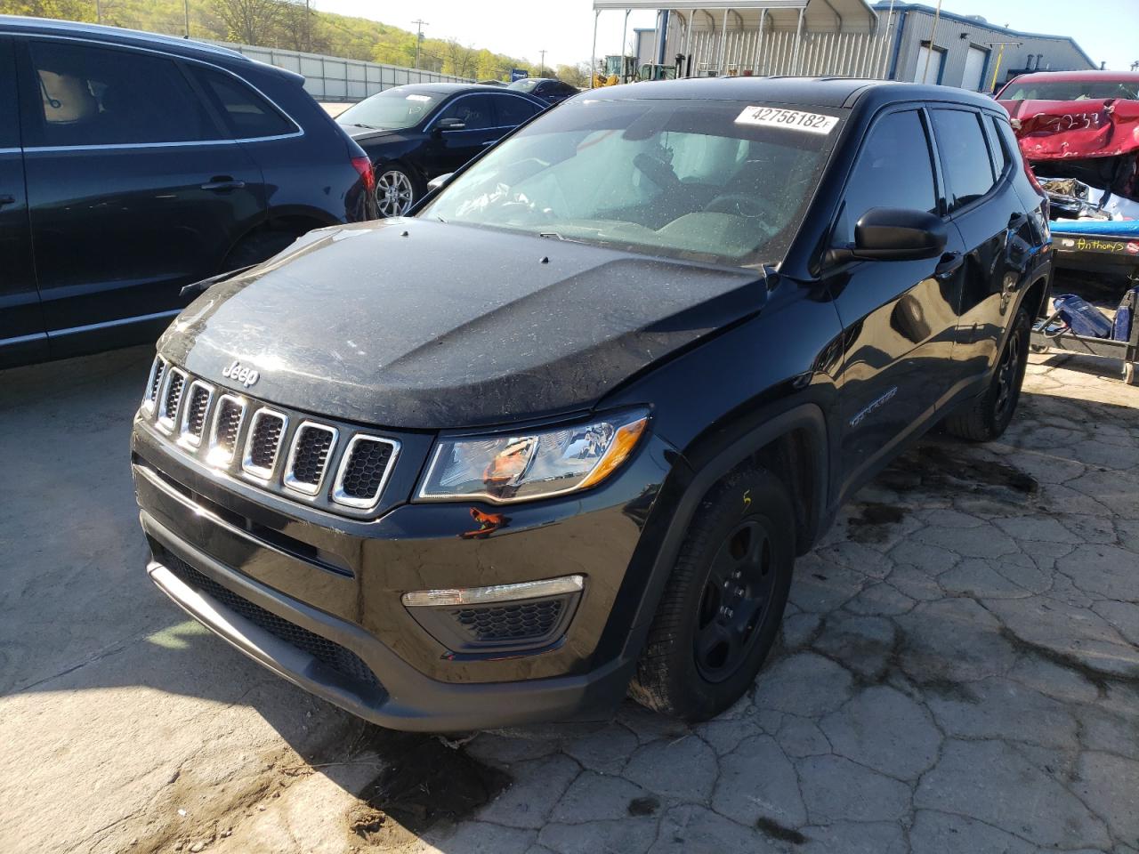 Photo 2 from auction – 2018 JEEP COMPASS SP with VIN 3C4NJCAB8JT286950