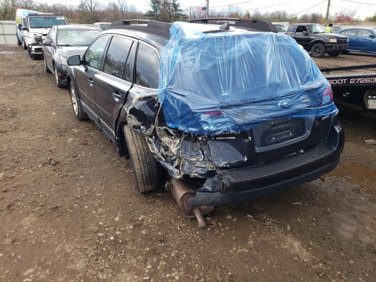 Photo 9 from auction – 2013 SUBARU OUTBACK 2. with VIN 4S4BRBKC7D3294465