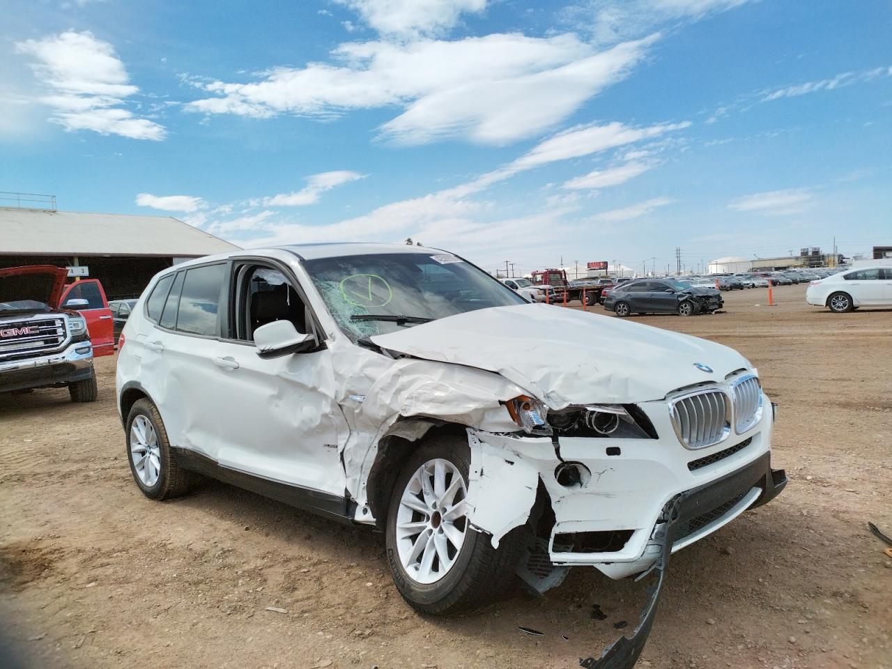 Photo 1 from auction – 2014 BMW X3 XDRIVE2 with VIN 5UXWX9C56E0D32681