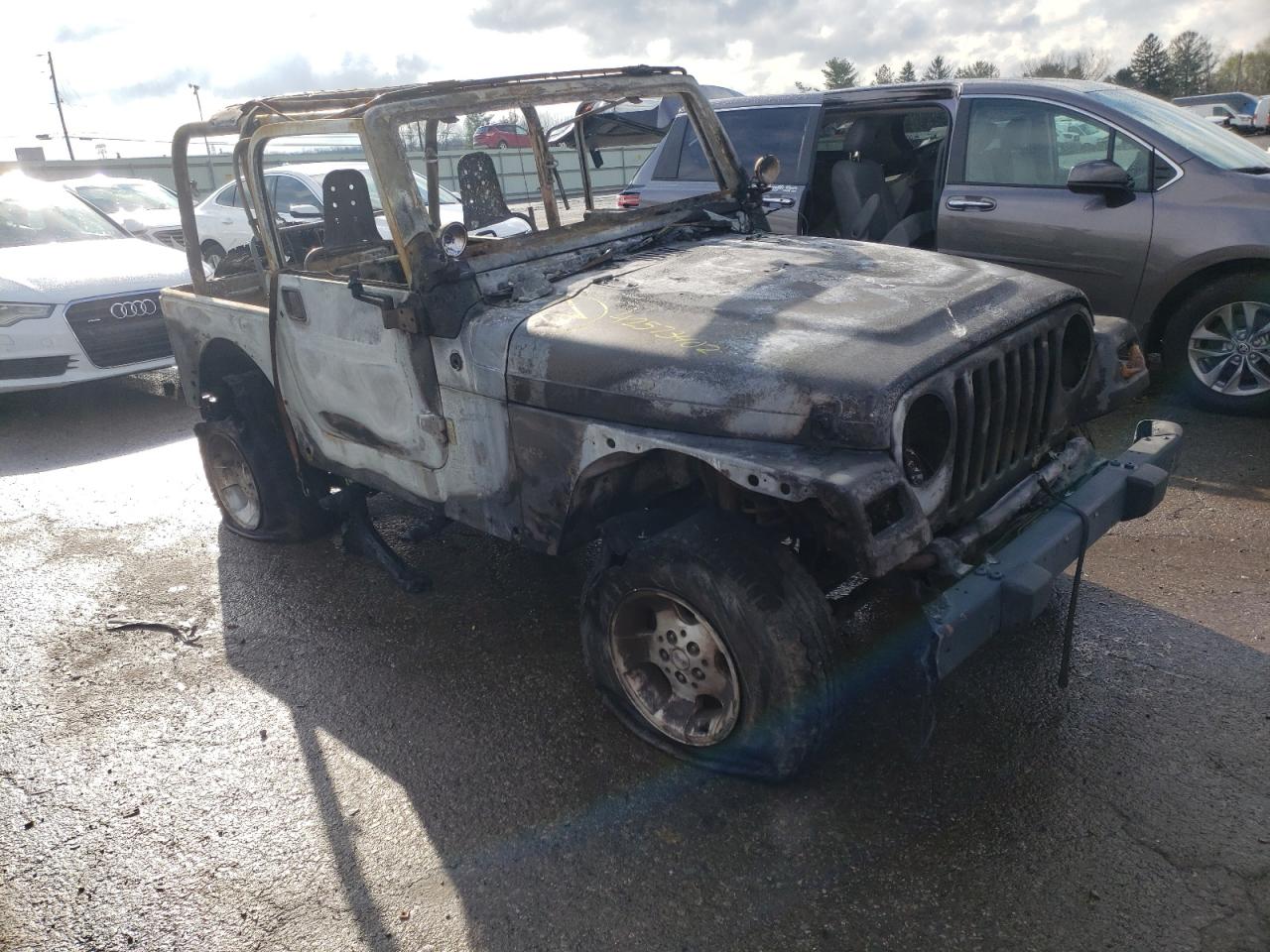 Photo 9 from auction – 2000 JEEP WRANGLER / with VIN 1J4FA49S8YP700400