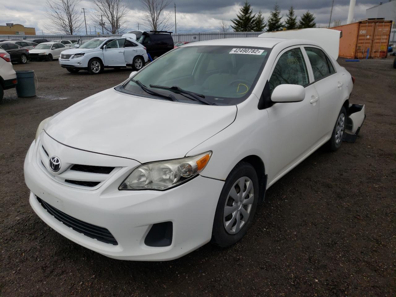 Photo 2 from auction – 2013 TOYOTA COROLLA BA with VIN 2T1BU4EE8DC992313