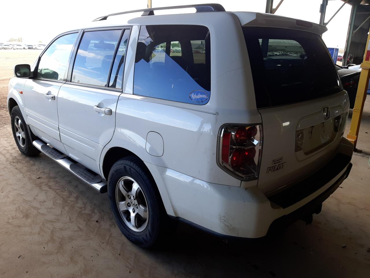 Photo 3 from auction – 2006 HONDA PILOT EX with VIN 2HKYF18556H538177