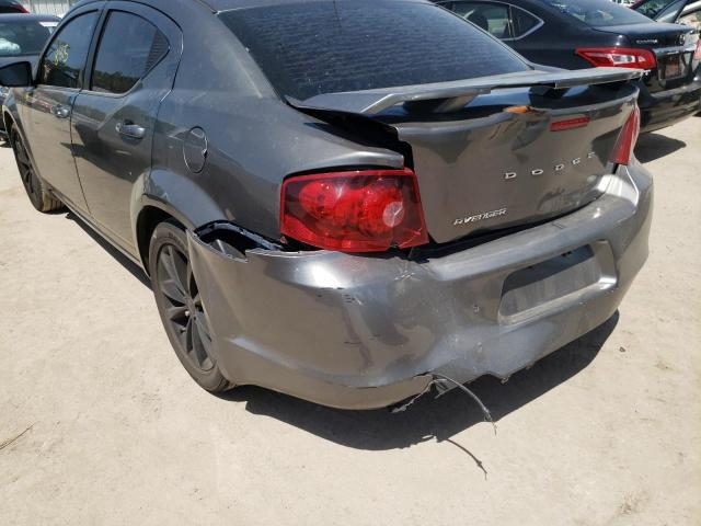 Photo 9 from auction – 2013 DODGE AVENGER SX with VIN 1C3CDZCB4DN689542