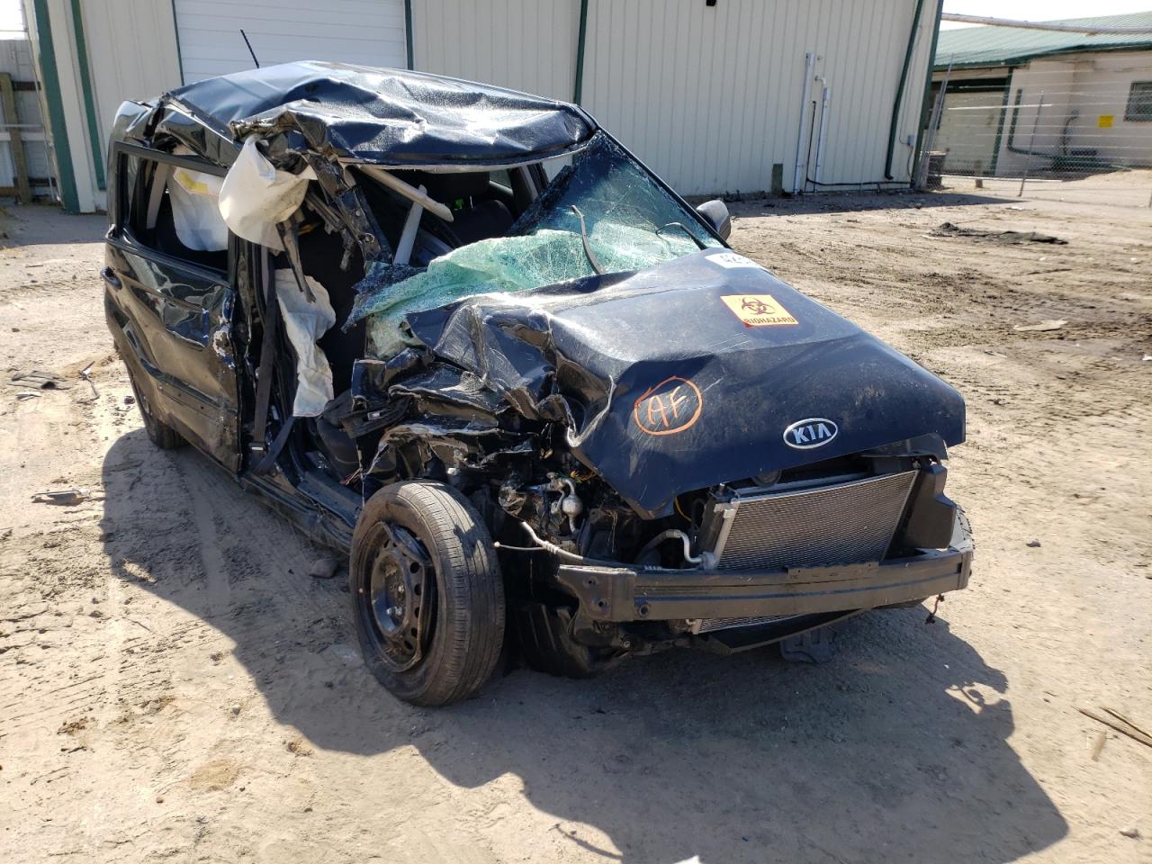 KIA SOUL 2012 with VIN KNDJT2A54C7451185 - Photo from auction