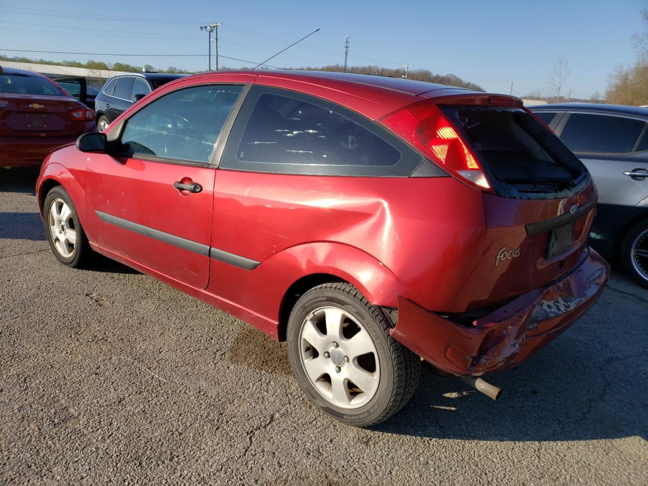 Photo 3 from auction – 2003 FORD FOCUS ZX3 with VIN 3FAFP31313R174461