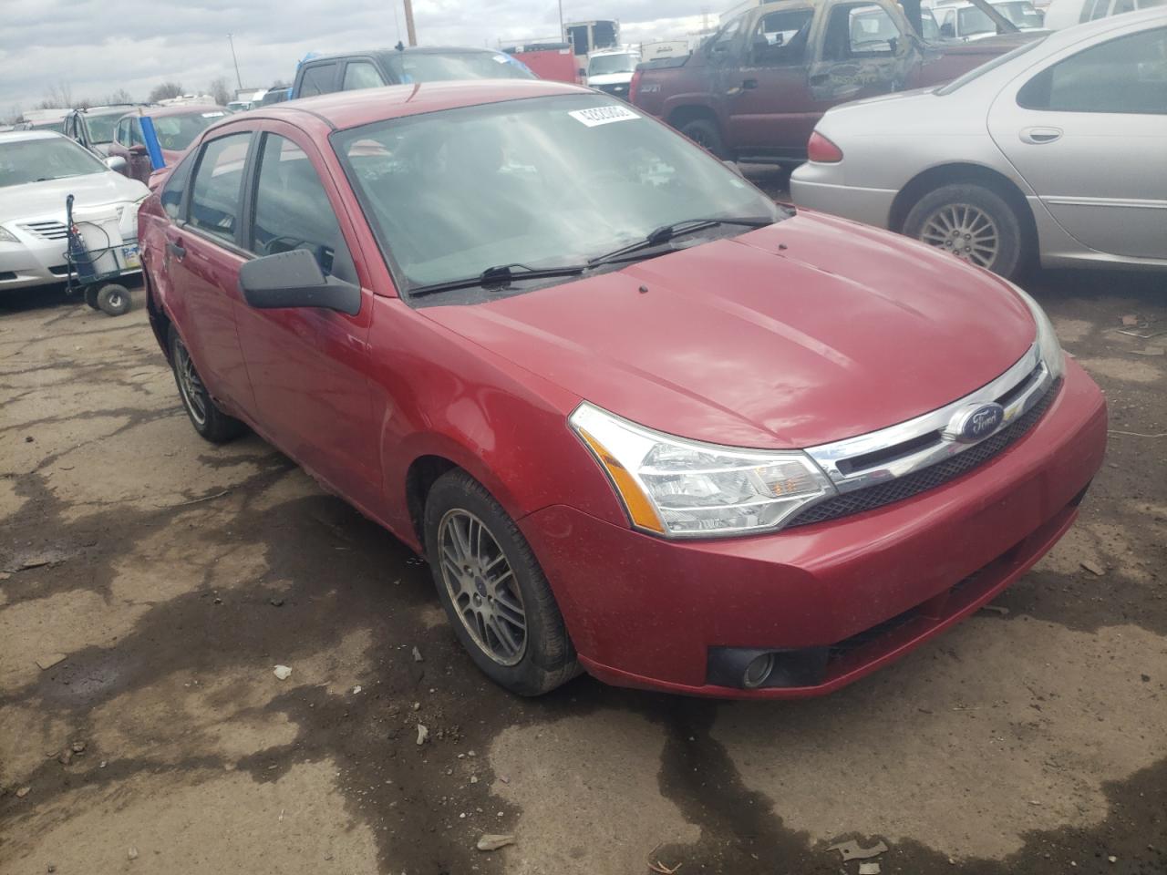 FORD FOCUS SE 2010 with VIN 1FAHP3FN2AW137741 - Photo from auction