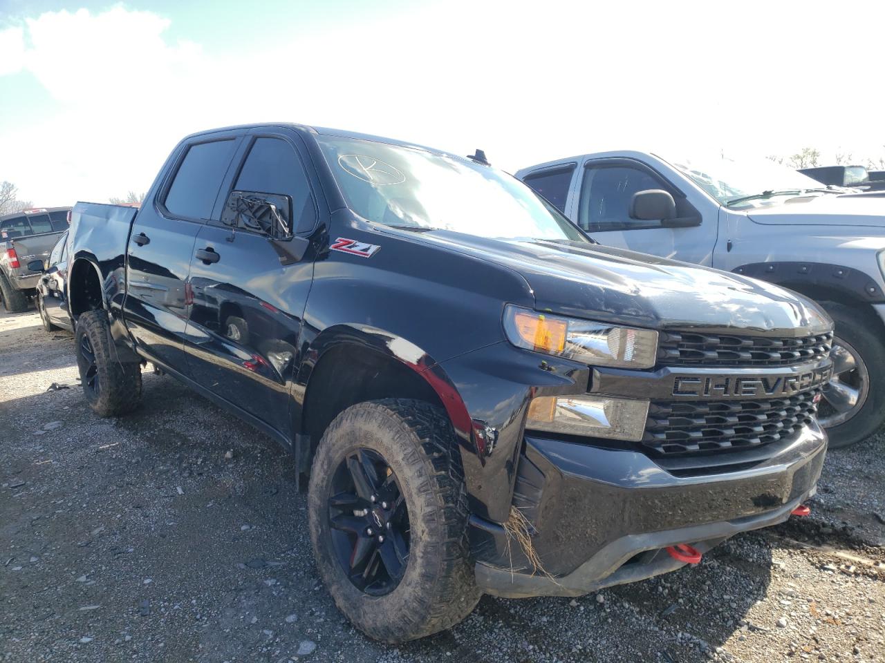 CHEVROLET SILVERADO 2021 with VIN 1GCPYCEFXMZ362344 - Photo from auction