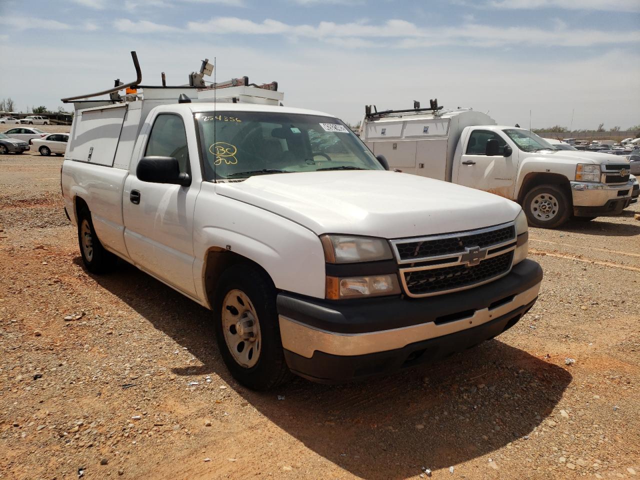 CHEVROLET SILVERADO 2006 with VIN 3GCEC14X46G254356 - Photo from auction