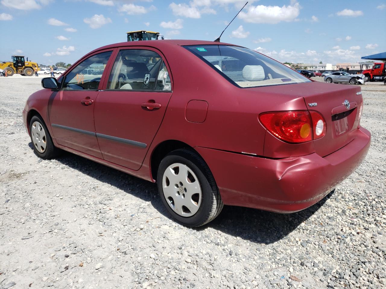 Photo 3 from auction – 2004 TOYOTA COROLLA CE with VIN JTDBR32EX42031789