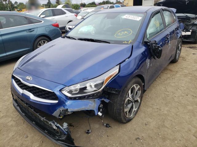 Photo 2 from auction – 2021 KIA FORTE FE with VIN 3KPF24ADXME405440