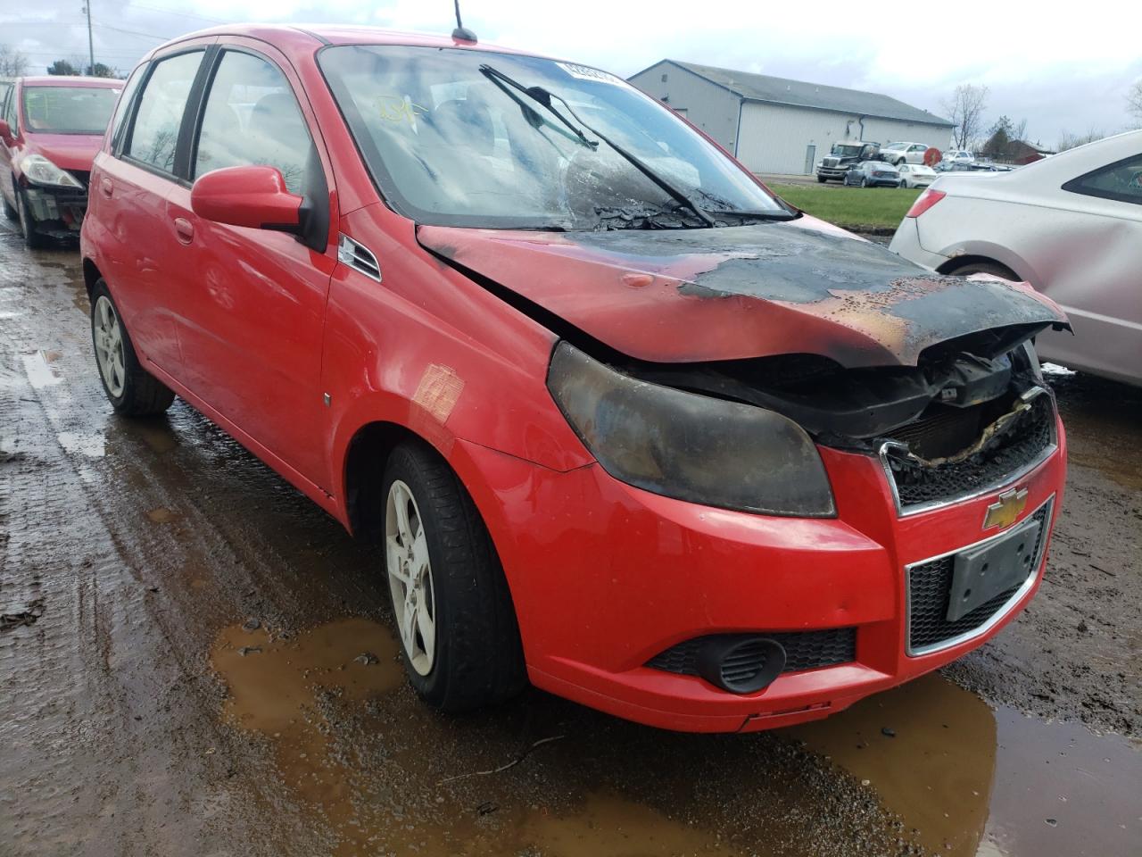 CHEVROLET AVEO LS 2009 with VIN KL1TD66E29B651226 - Photo from auction