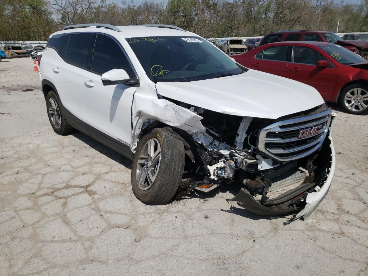 GMC TERRAIN SL 2020 with VIN 3GKALPEV8LL240904 - Photo from auction