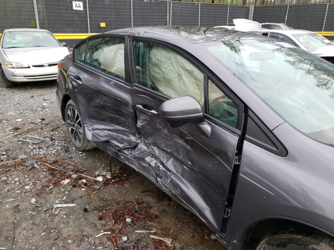 Photo 9 from auction – 2015 HONDA CIVIC EX with VIN 19XFB2F85FE090632